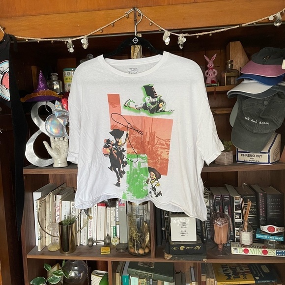 Disney Toy Story cropped tee sz xxl - Picture 1 of 6